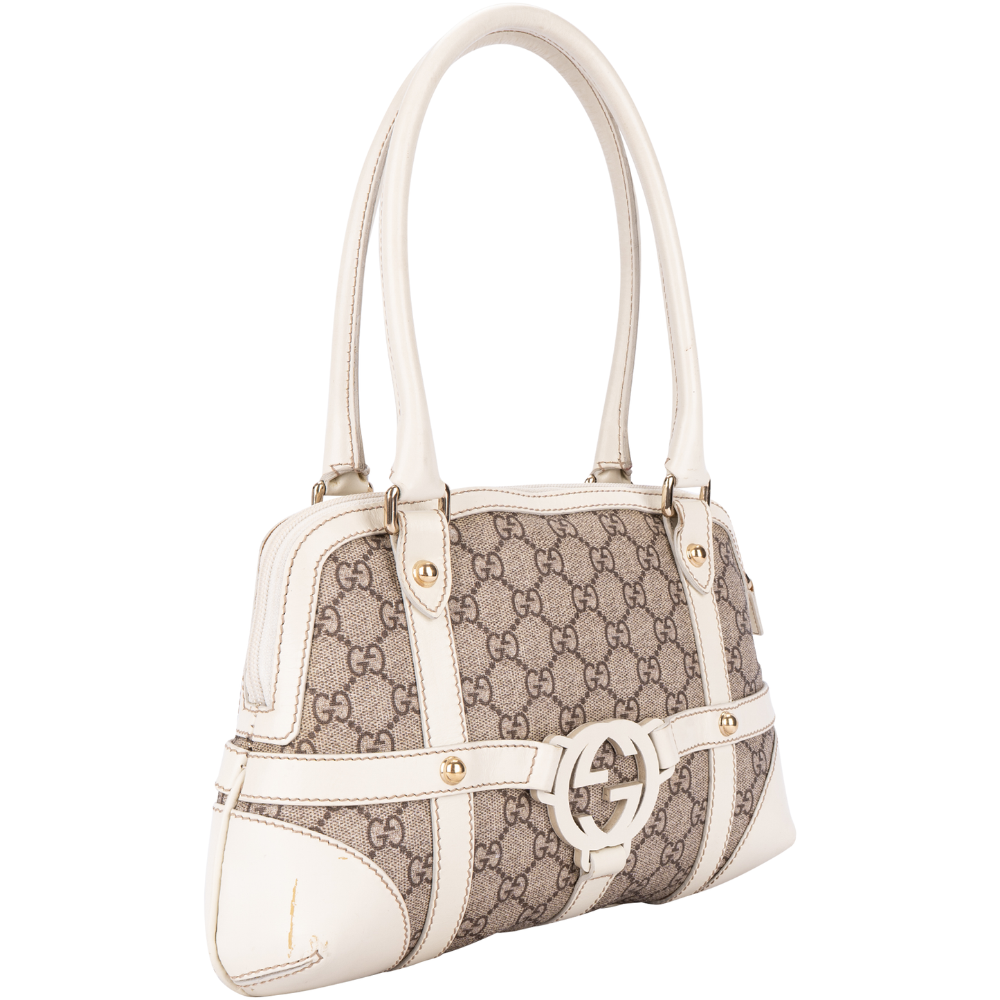 Gucci Monogram Supreme Shoulder Bag