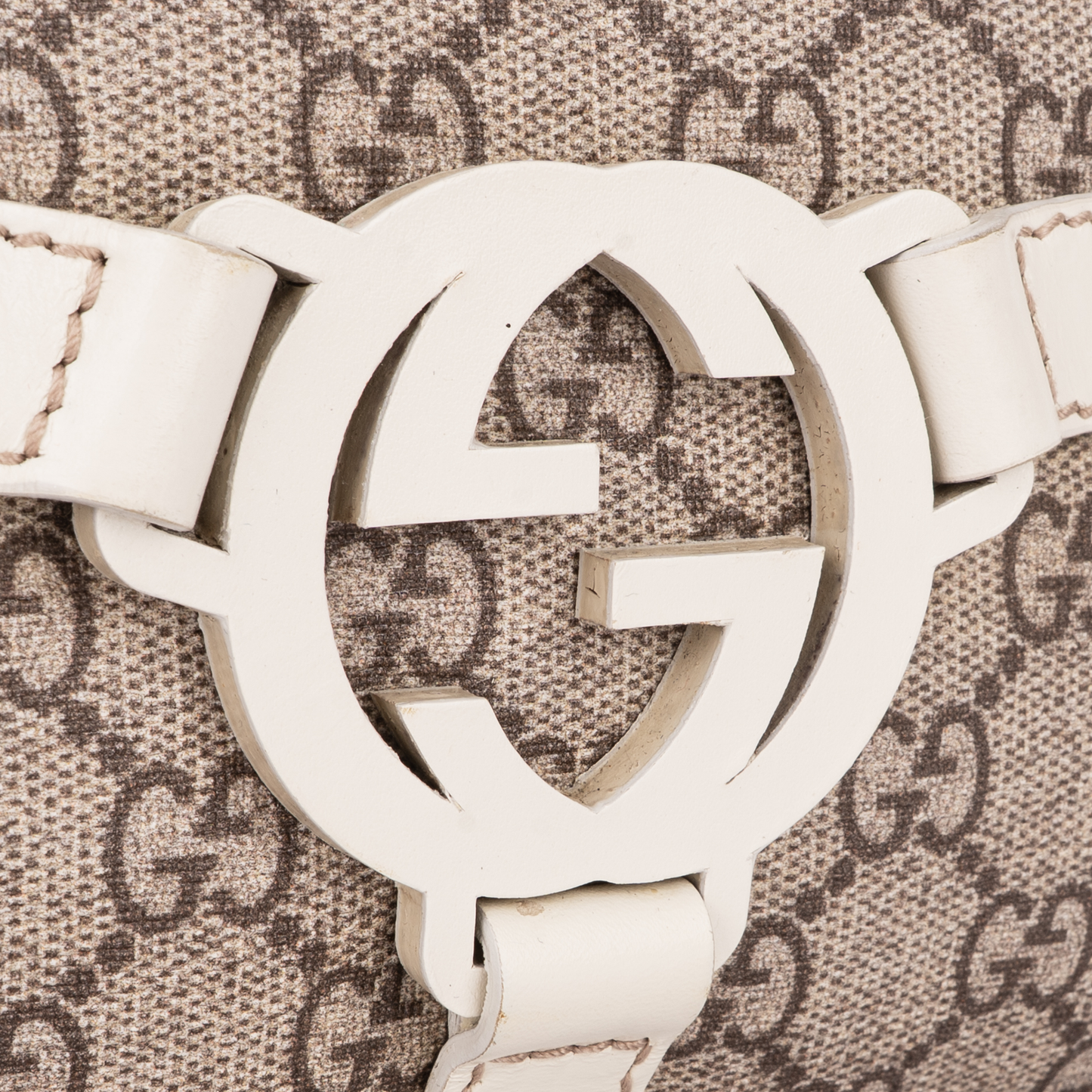 Gucci Monogram Supreme Shoulder Bag