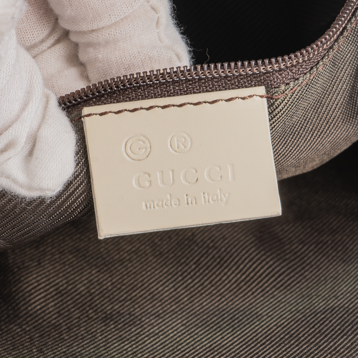Gucci Monogram Supreme Shoulder Bag