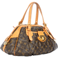 Louis Vuitton Canvas Monogram Bowling Handbag