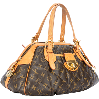 Louis Vuitton Canvas Monogram Bowling Handbag