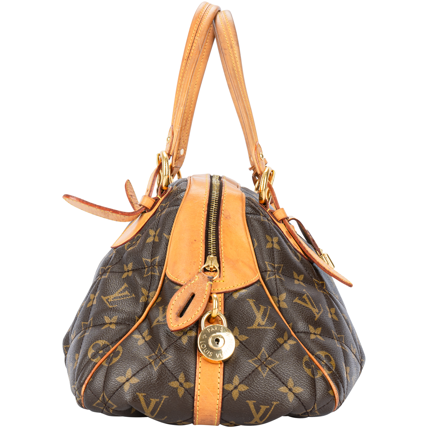 Louis Vuitton Canvas Monogram Bowling Handbag