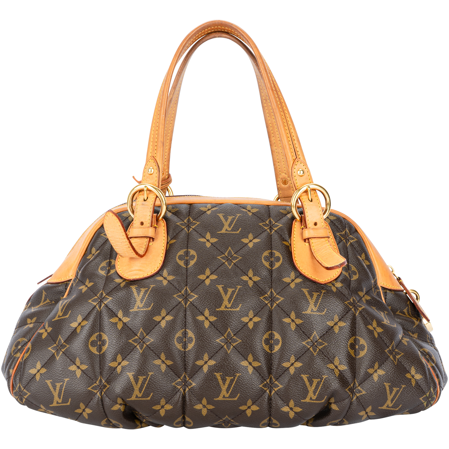 Louis Vuitton Canvas Monogram Bowling Handbag