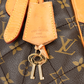 Louis Vuitton Canvas Monogram Bowling Handbag