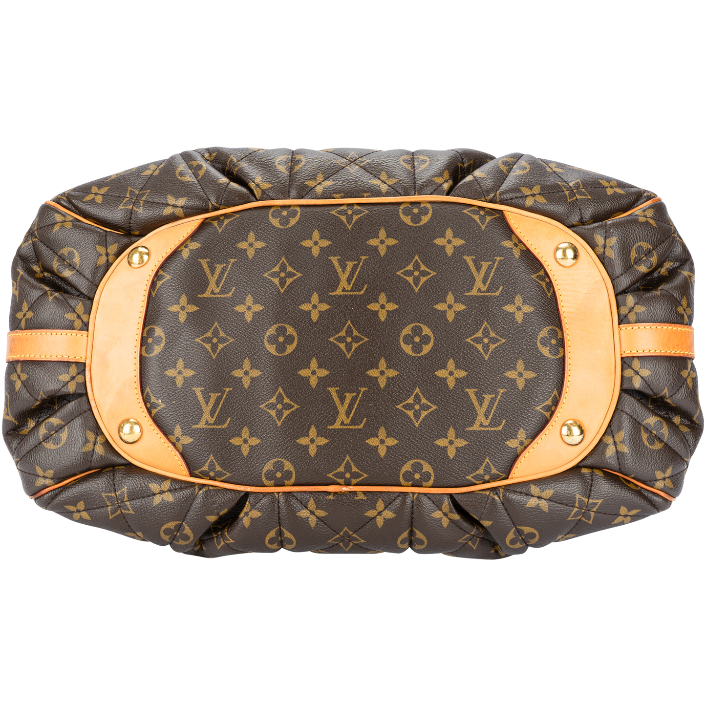 Louis Vuitton Canvas Monogram Bowling Handbag