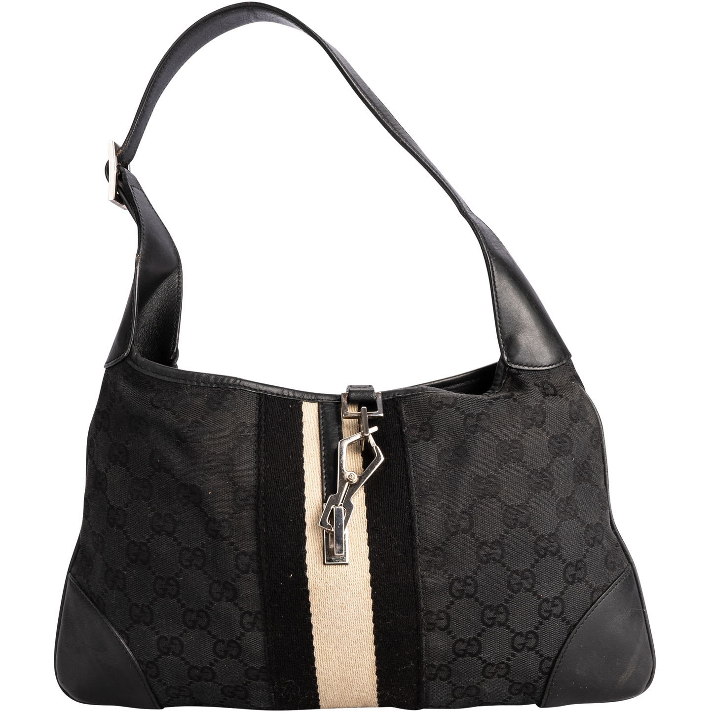 Gucci Monogram Jackie Shoulder Bag