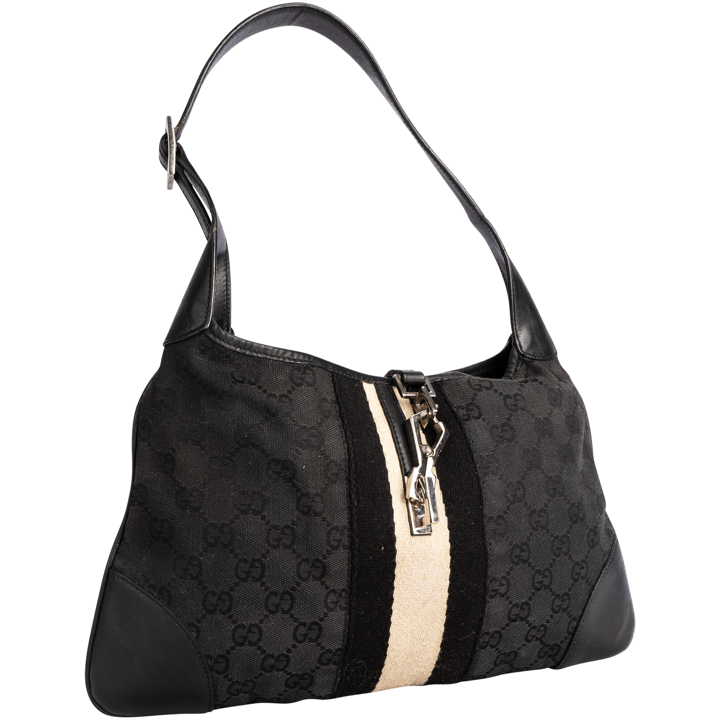 Gucci Monogram Jackie Shoulder Bag