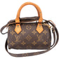 Louis Vuitton Canvas Monogram Mini Speedy Handbag