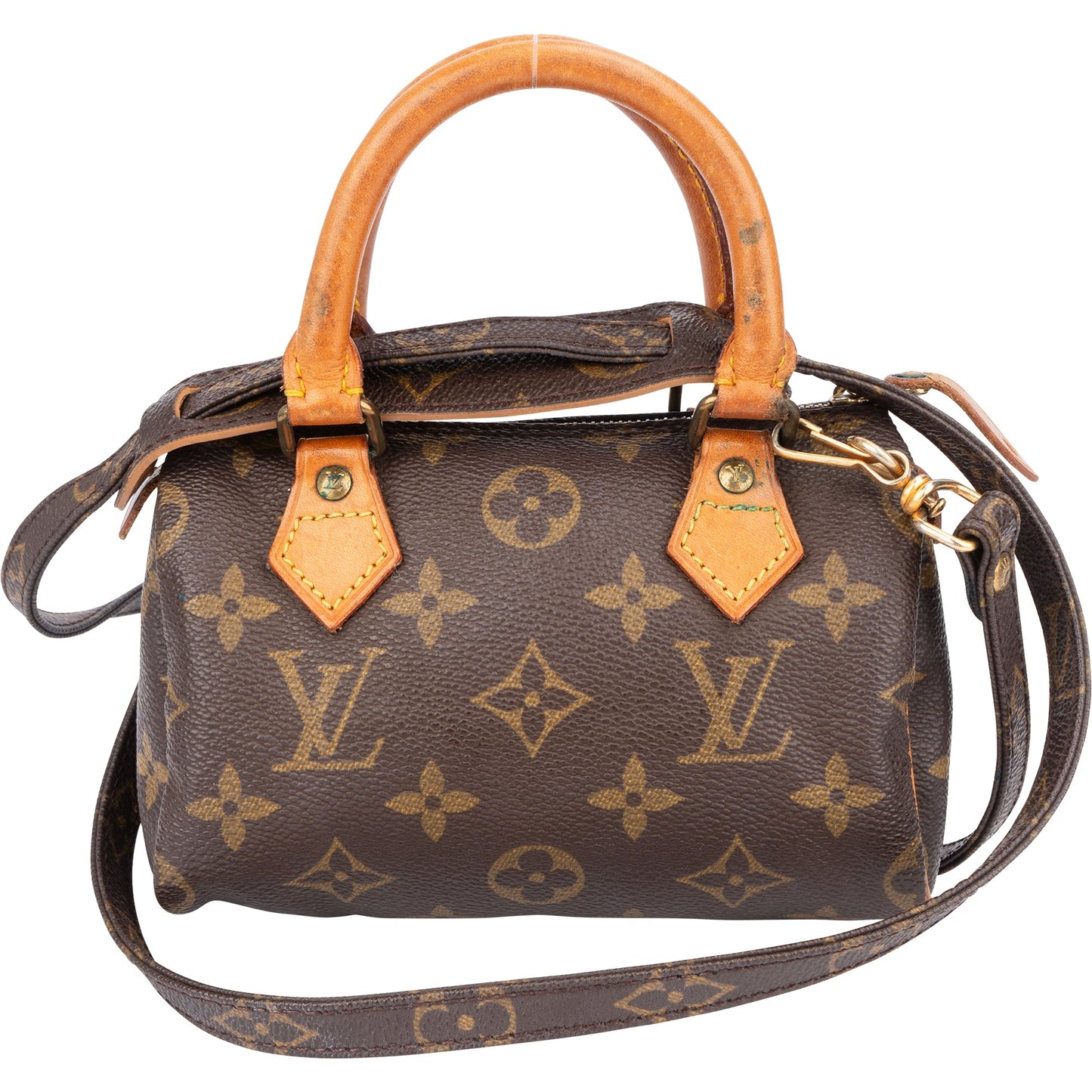 Louis Vuitton Canvas Monogram Mini Speedy Handbag