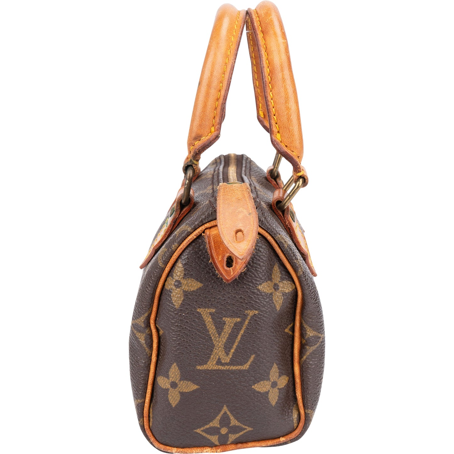 Louis Vuitton Canvas Monogram Mini Speedy Handbag