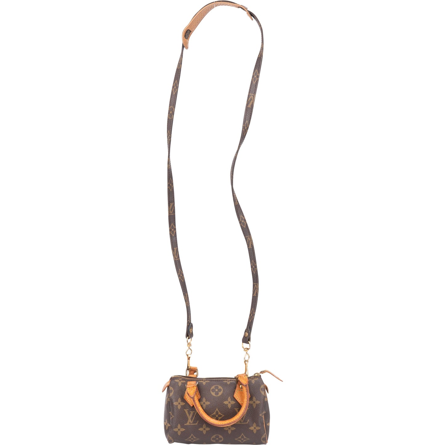Louis Vuitton Canvas Monogram Mini Speedy Handbag