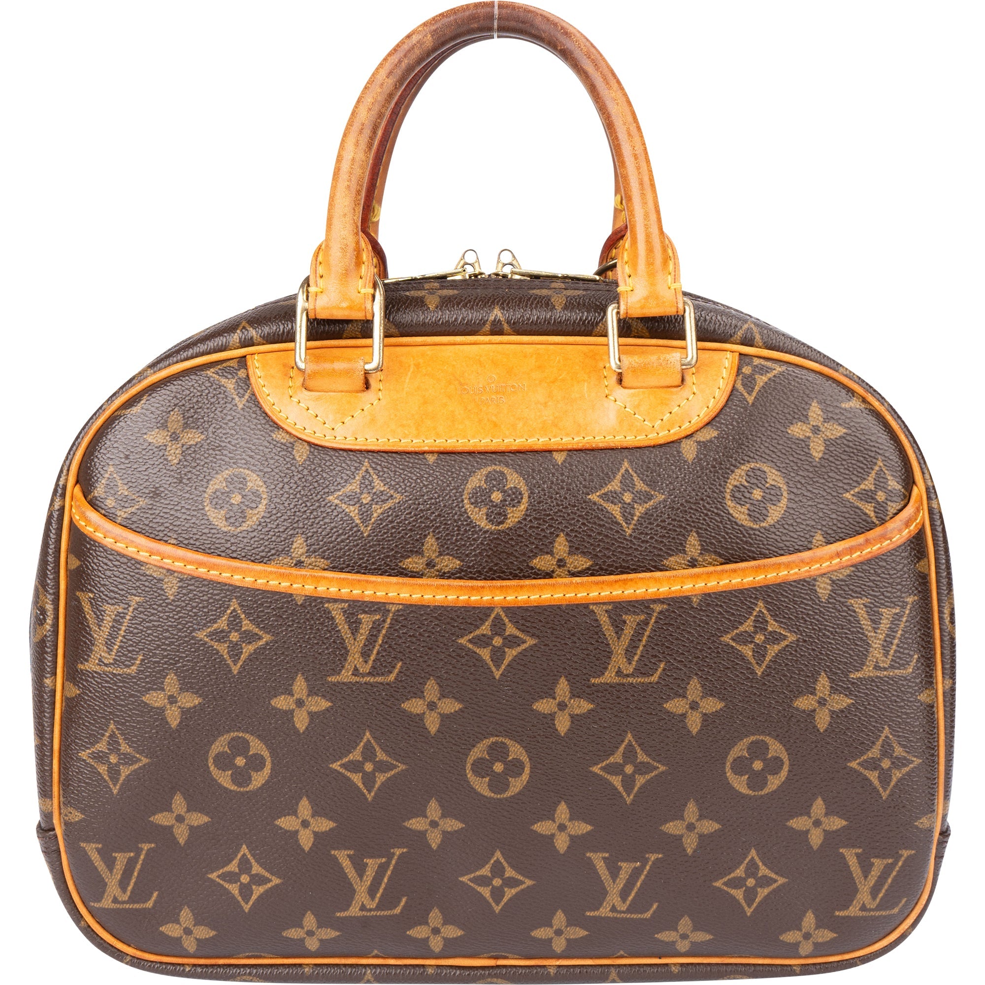 Louis Vuitton Canvas Monogram Trouville Handbag