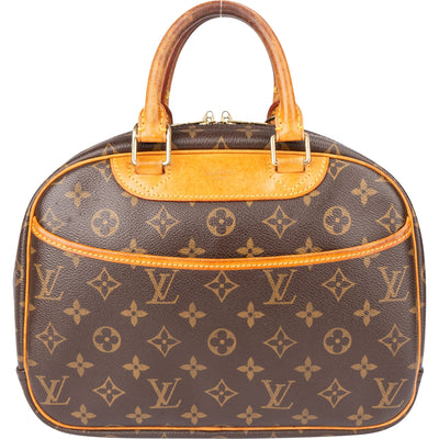 Louis Vuitton Canvas Monogram Trouville Handbag