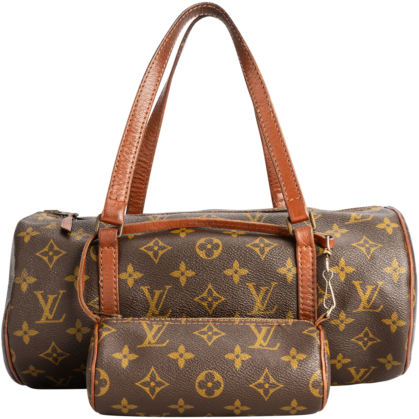 Louis Vuitton Canvas Monogram Papillon Shoulder Bag Set