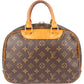 Louis Vuitton Canvas Monogram Trouville Handbag
