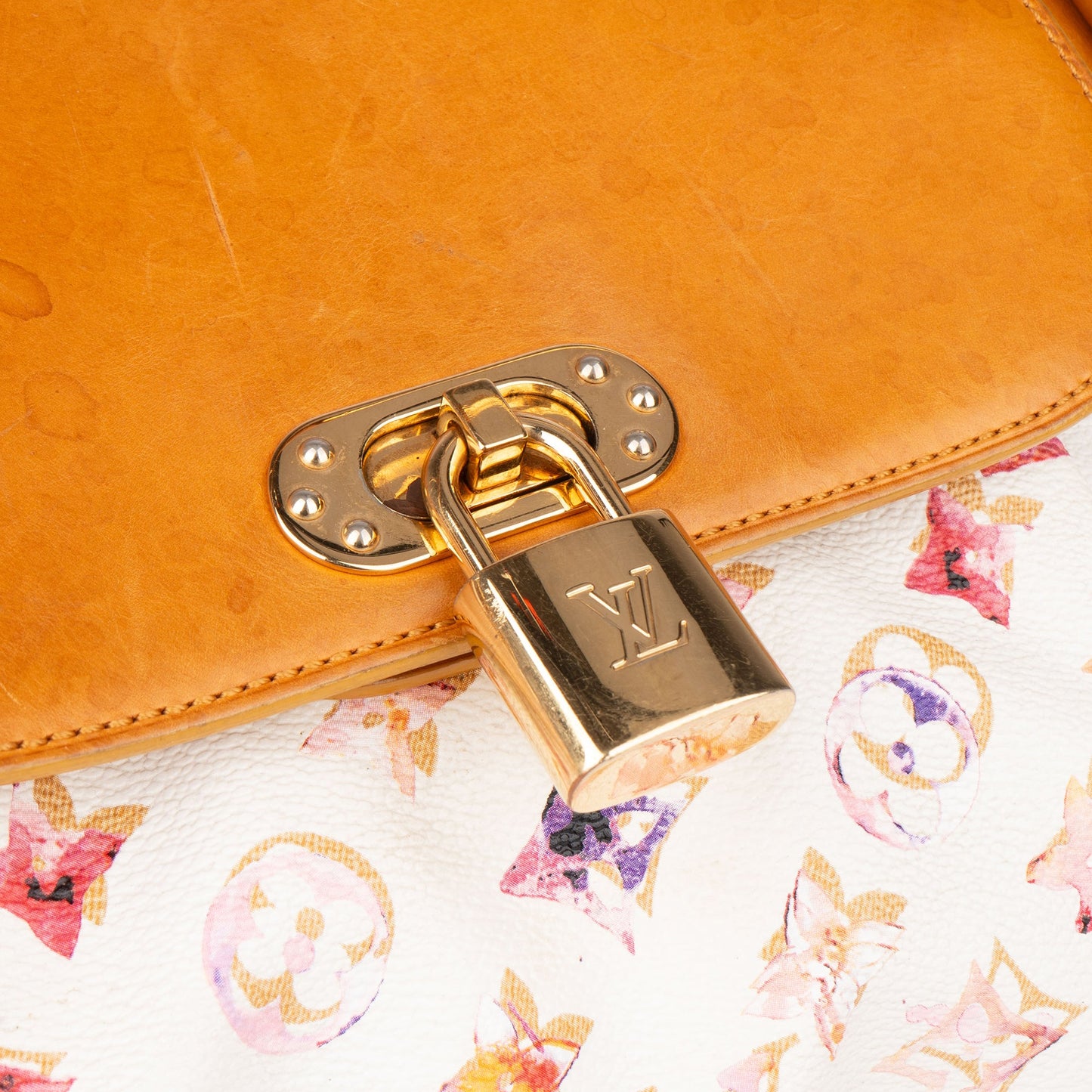Louis Vuitton Richard Prince Watercolor Monogram Jamais Shoulder Bag