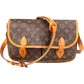 Louis Vuitton Canvas Monogram Gibeciere MM Crossbody Bag