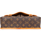 Louis Vuitton Canvas Monogram Gibeciere MM Crossbody Bag