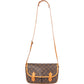 Louis Vuitton Canvas Monogram Gibeciere MM Crossbody Bag