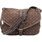 Louis Vuitton Mini Lin Monogram Saumur 30 Crossbody Bag