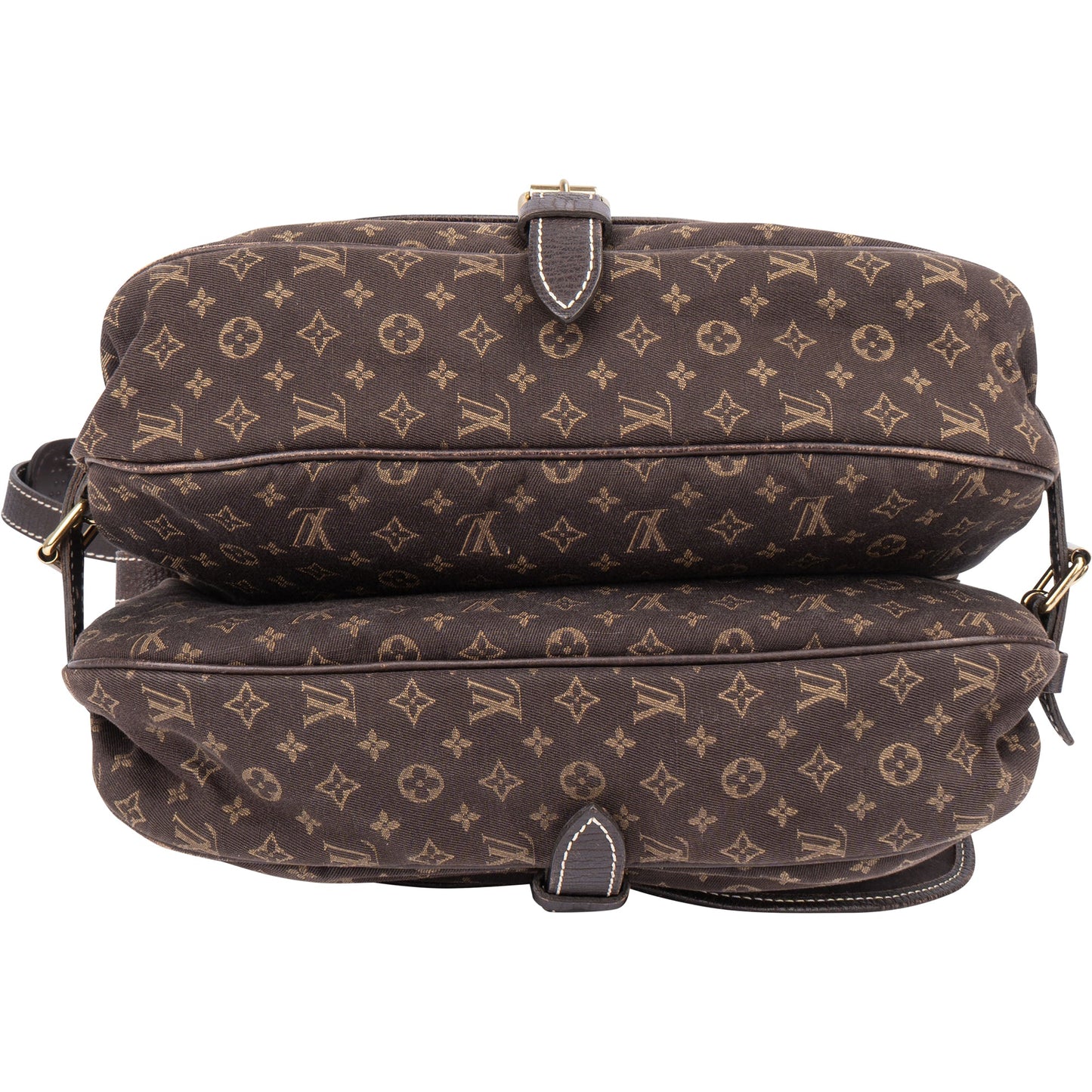 Louis Vuitton Mini Lin Monogram Saumur 30 Crossbody Bag