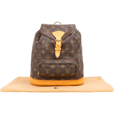 Louis Vuitton Canvas Monogram Montsouris MM Backpack