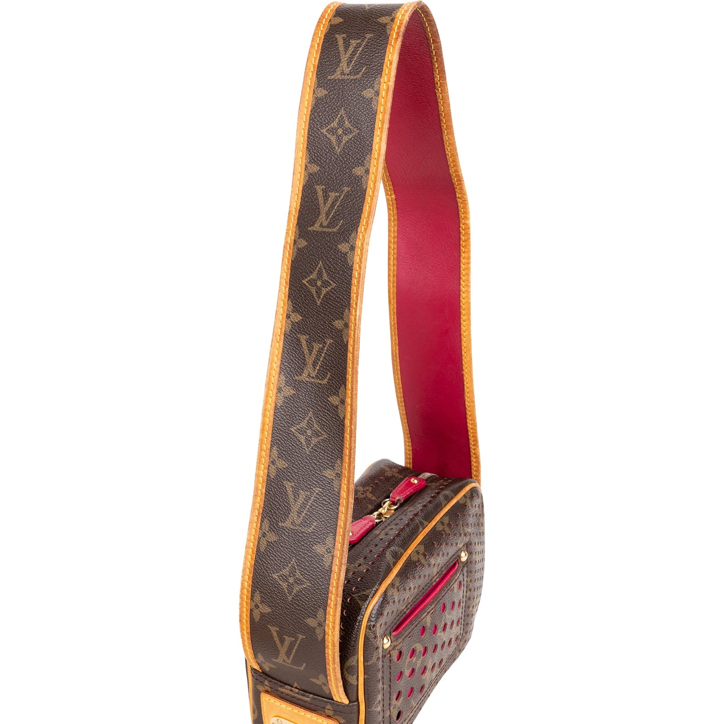 Louis Vuitton Perforated Canvas Monogram Trocadero Shoulder Bag