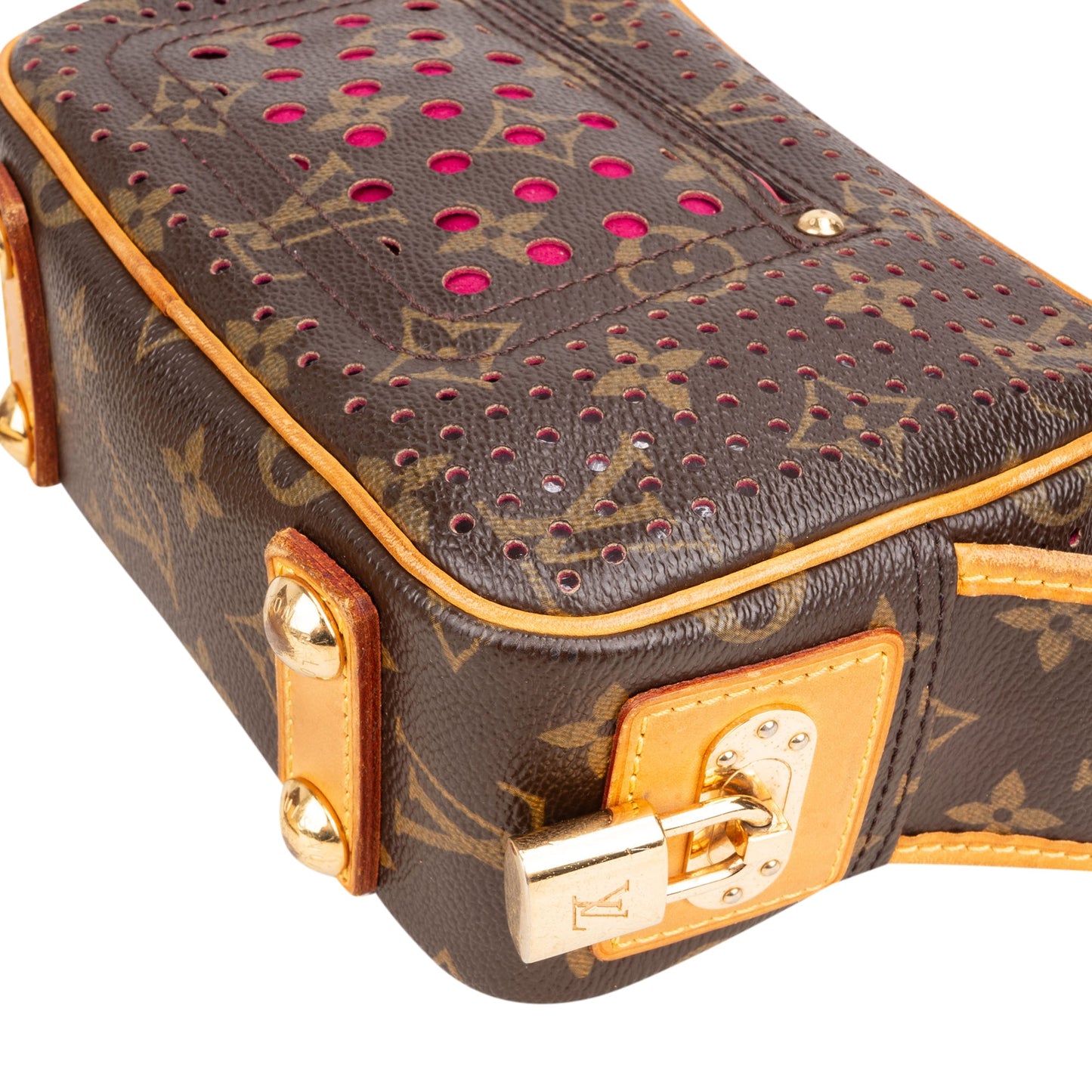 Louis Vuitton Perforated Canvas Monogram Trocadero Shoulder Bag