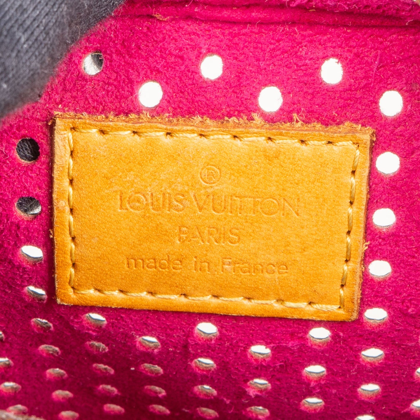 Louis Vuitton Perforated Canvas Monogram Trocadero Shoulder Bag