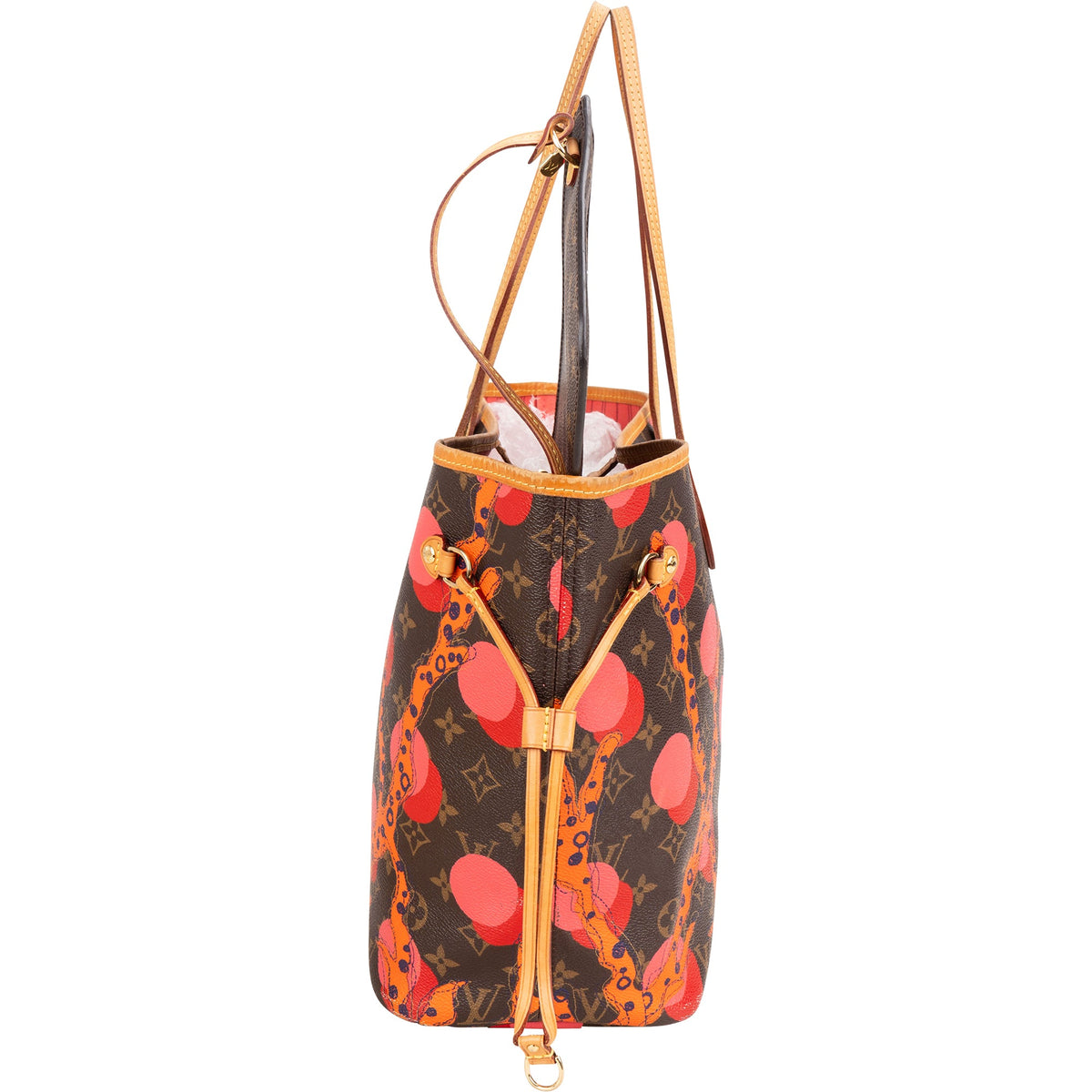 Louis Vuitton Limited Ramages Canvas Monogram Neverfull MM Shopper Handbag