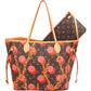 Louis Vuitton Limited Ramages Canvas Monogram Neverfull MM Shopper Handbag