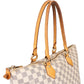 Louis Vuitton Damier Azur Monogram Saleya MM Handbag