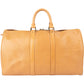 Louis Vuitton Beige Epi Leather Keepall 45