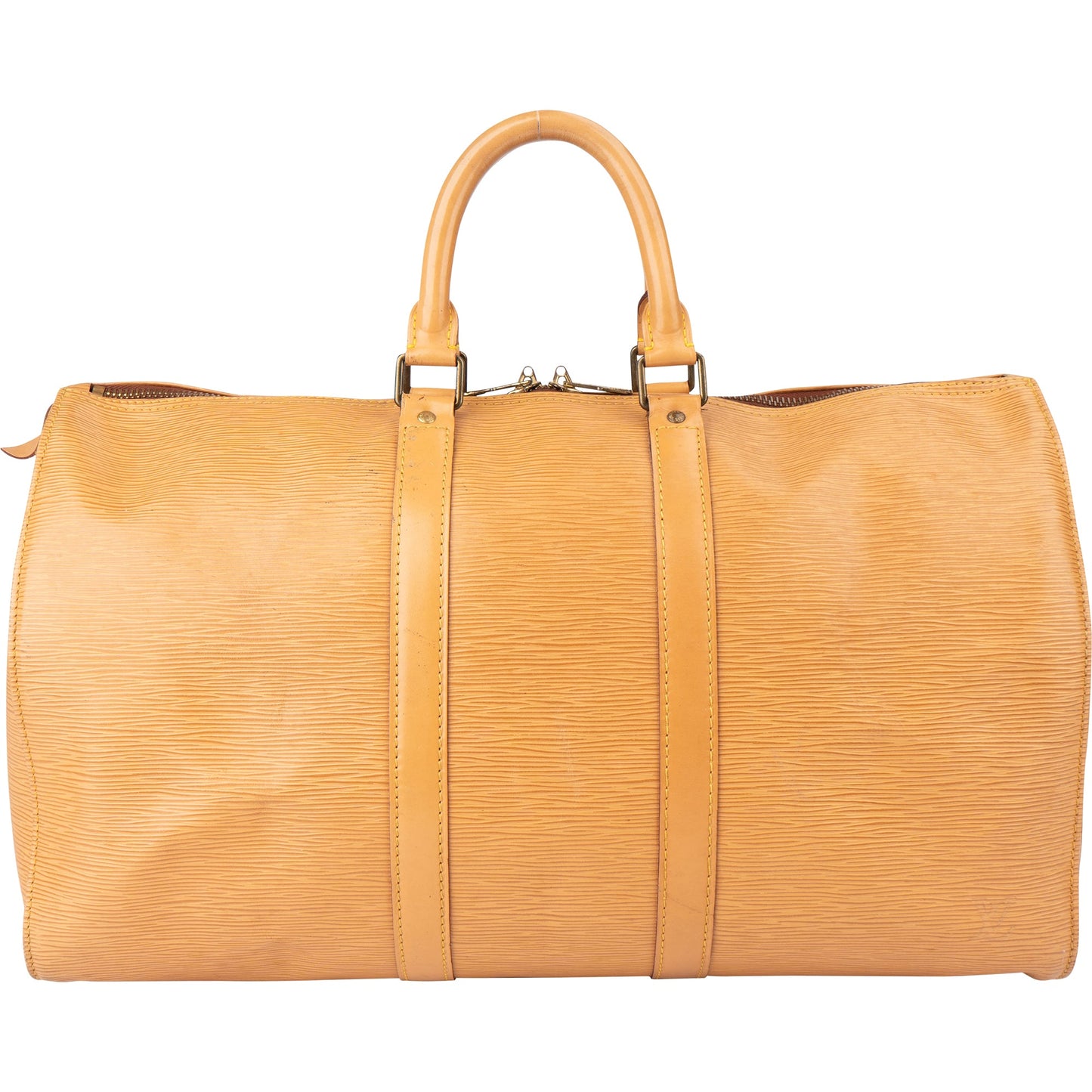 Louis Vuitton Beige Epi Leather Keepall 45