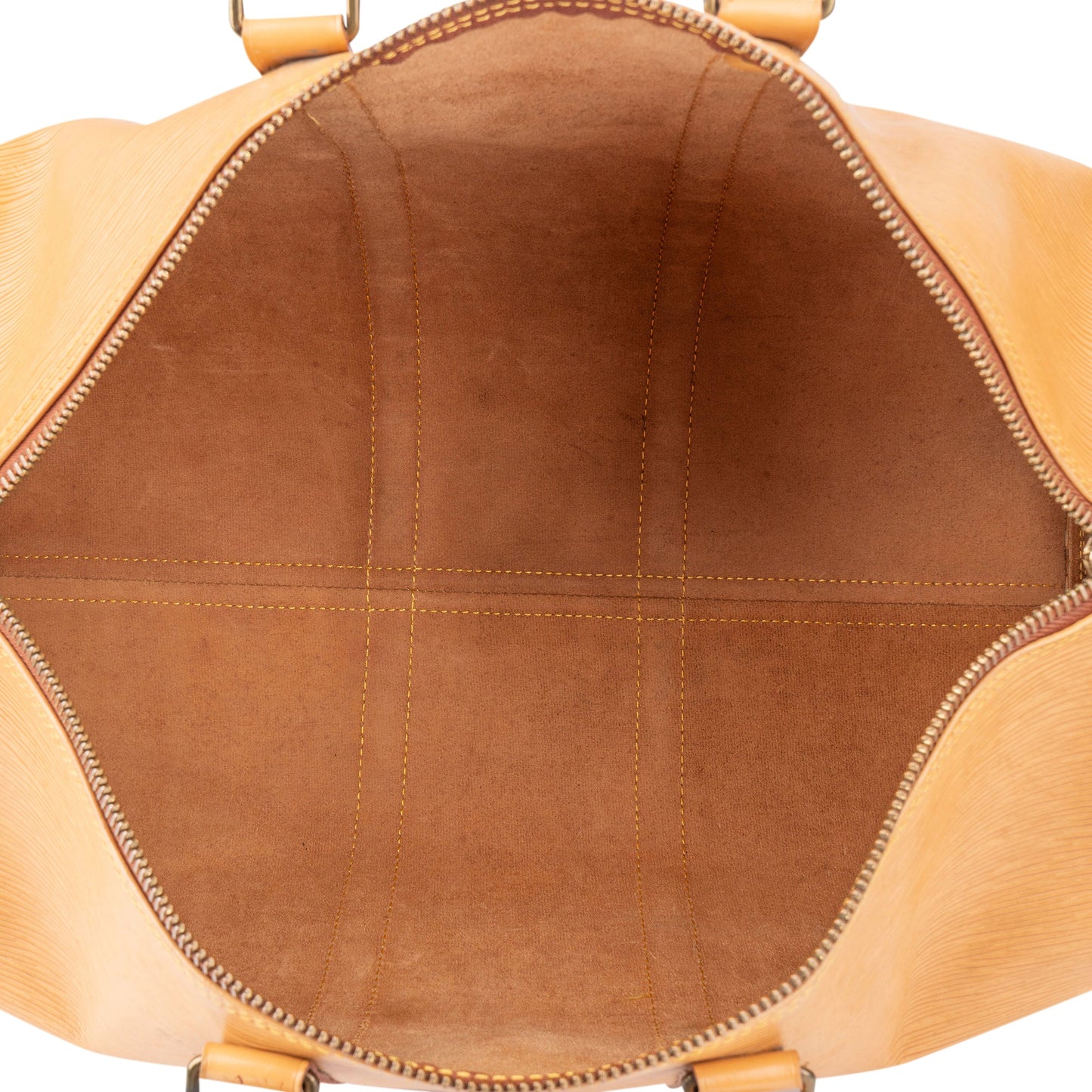 Louis Vuitton Beige Epi Leather Keepall 45