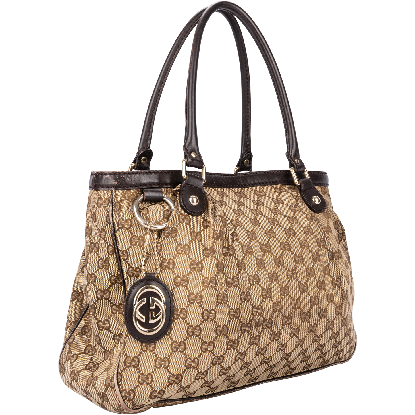 Gucci GG Monogram Sukey Shoulder Bag
