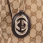 Gucci GG Monogram Sukey Shoulder Bag