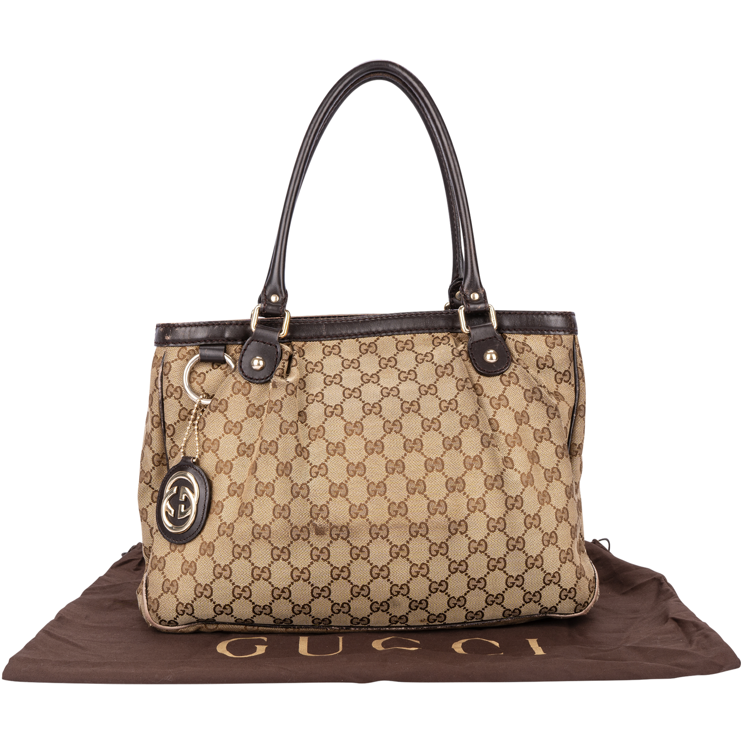 Gucci GG Monogram Sukey Shoulder Bag