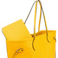 Louis Vuitton Yellow Epi Leather Neverfull MM Shoulder Bag