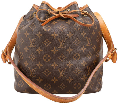 Louis Vuitton Monogram Canvas Sac Noé Petit Shoulder Bag