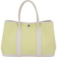 Hermès Toile Canvas Leather Garden Party 30 Tote Handbag