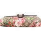 Gucci Monogram GG Supreme Blooms Dionysus Wallet On Chain Crossbody Bag