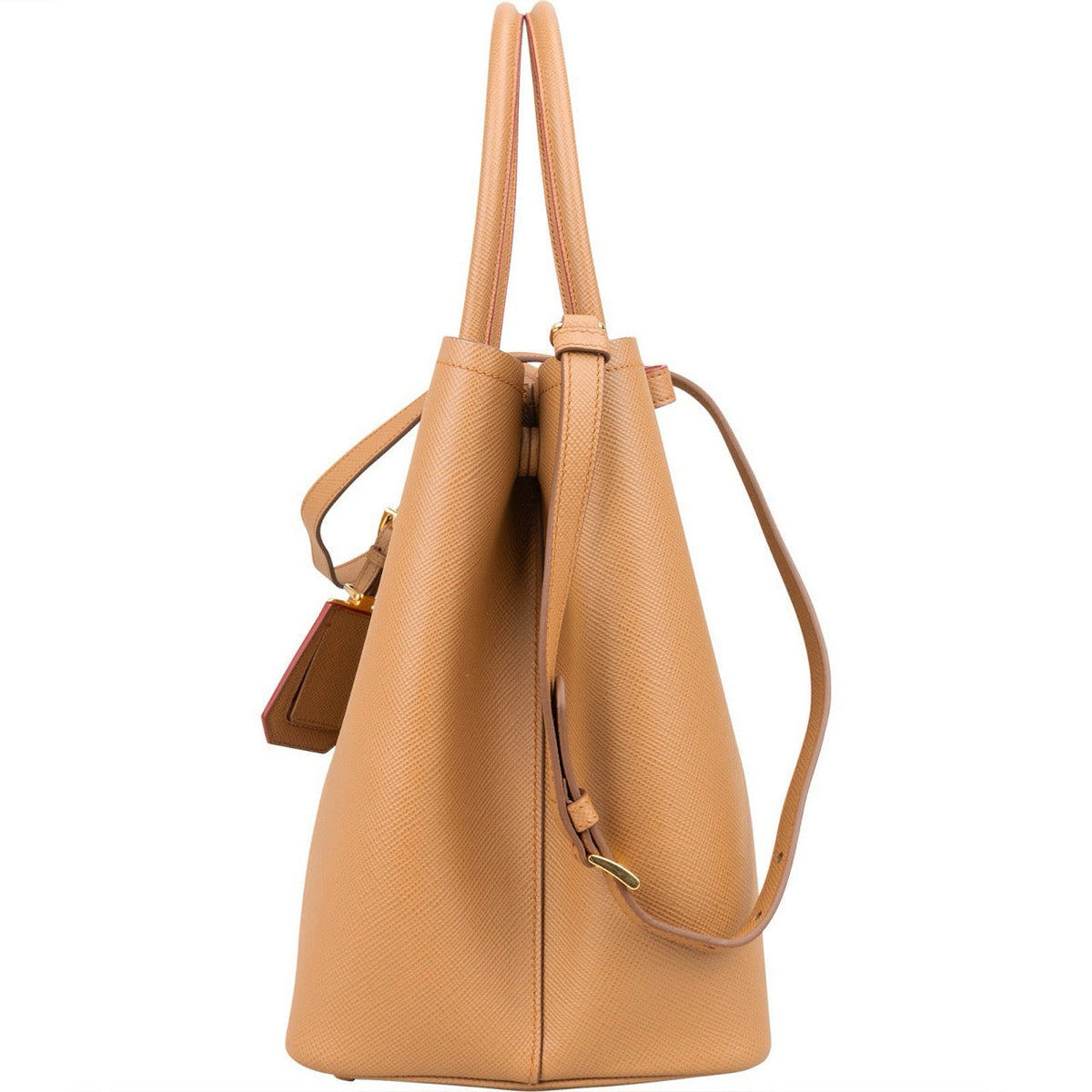 Prada Saffiano Leather Double Handbag