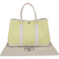 Hermès Toile Canvas Leather Garden Party 30 Tote Handbag