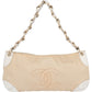 Chanel Canvas and Leather CC Olsen Shoulder Bag