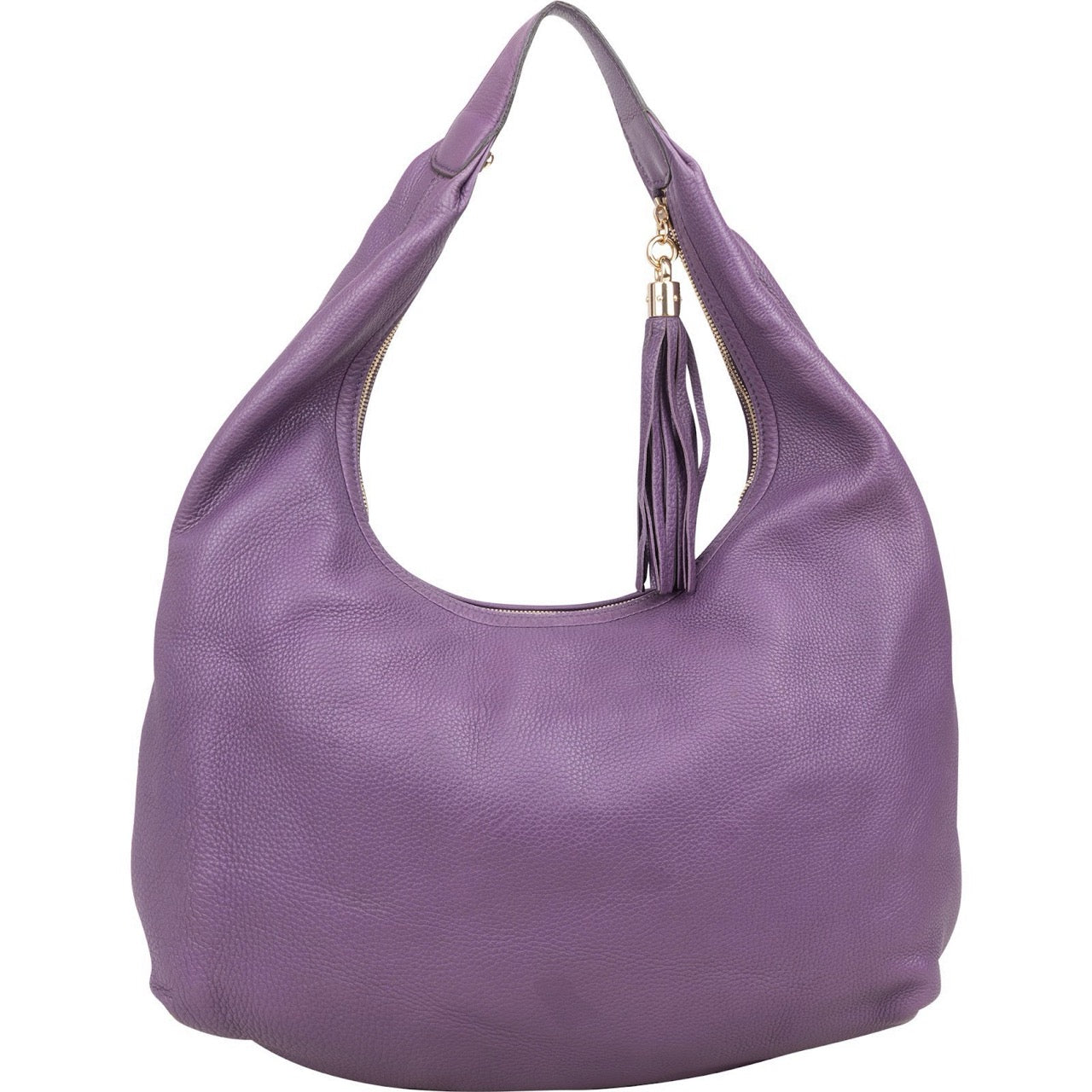 Gucci Pebbled Leather GG Large Soho Hobo Shoulder Bag