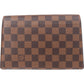Louis Vuitton Monogram Damier Ebene Canvas Croisette Wallet On Chain Crossbody Bag