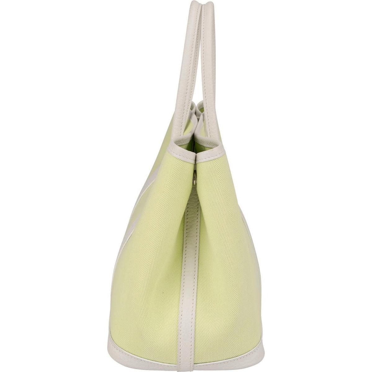 Hermès Toile Canvas Leather Garden Party 30 Tote Handbag
