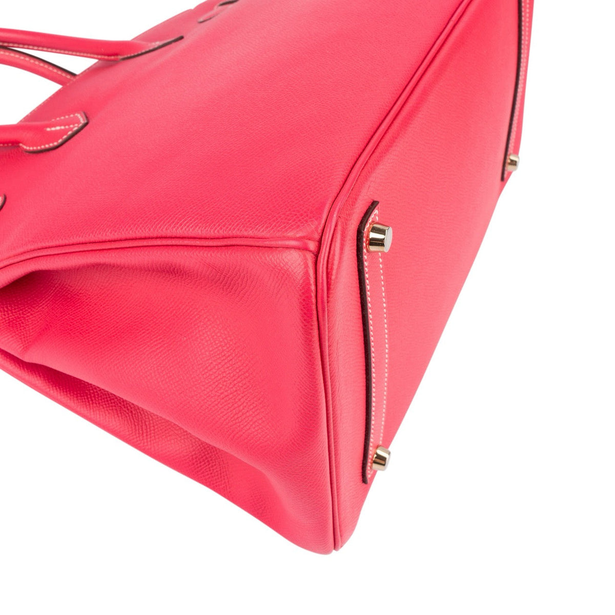 Hermès Birkin 35 aus Epsom-Leder in Rose Tyrien – Ansicht 13