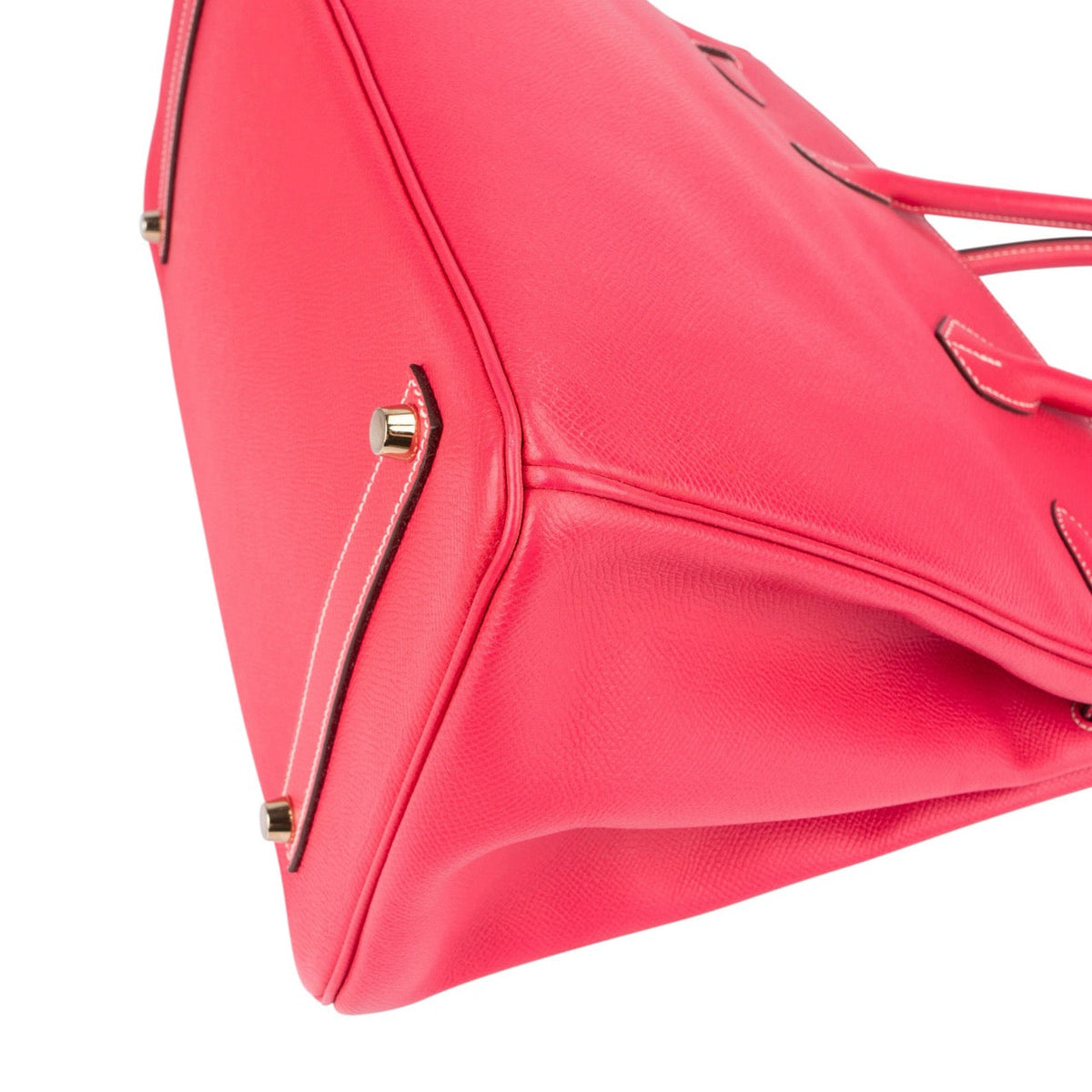 Hermès Birkin 35 aus Epsom-Leder in Rose Tyrien – Ansicht 14